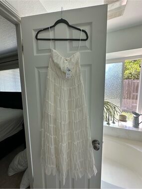Abercrombie & Fitch | Dresses | Af Strappy Dropwaist Maxi Dress | Poshmark